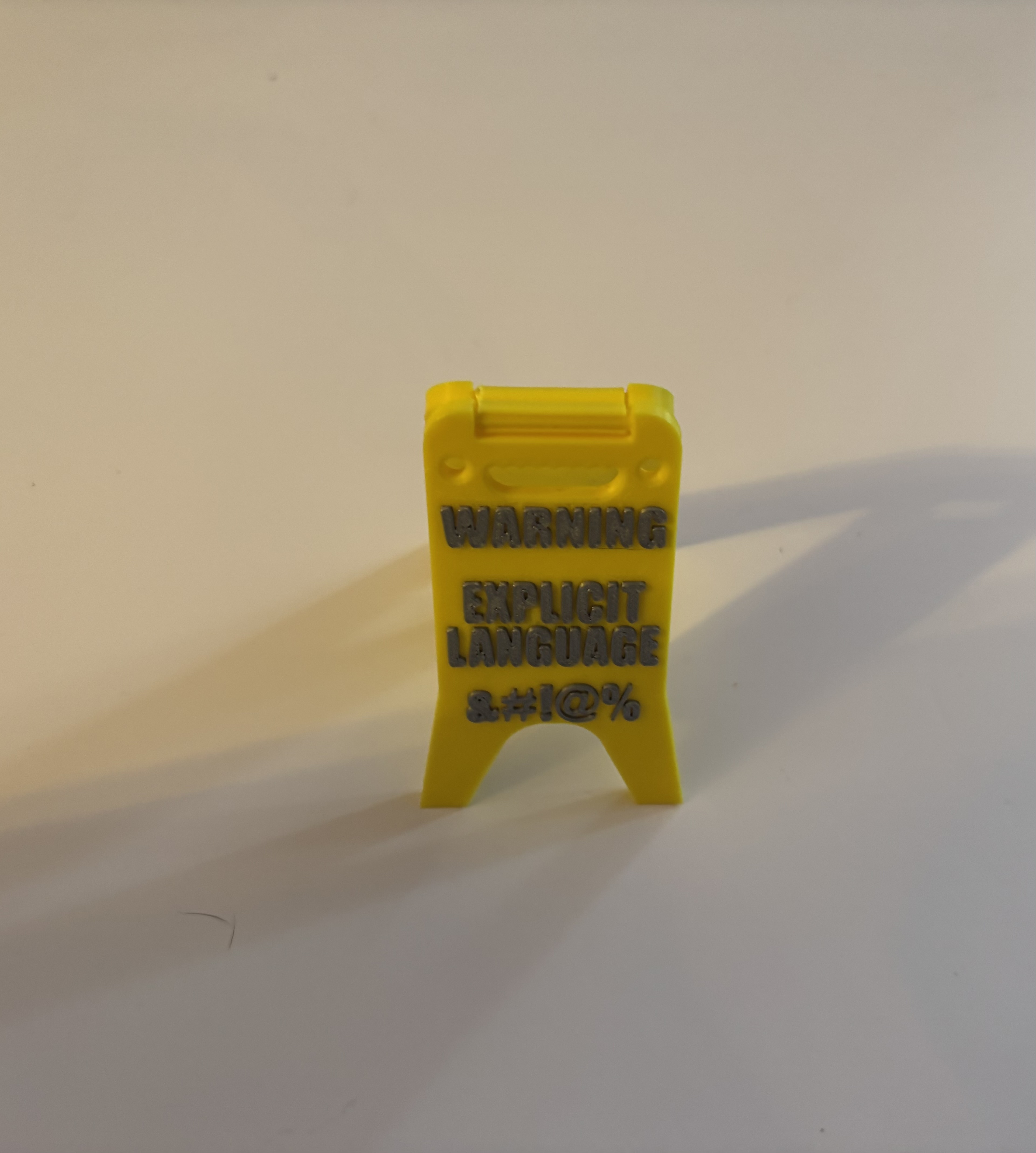 Explicit Launguage Sign